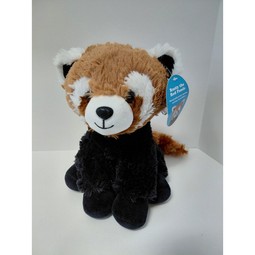 Send A Friend Rusty the Red Panda Plush Stuffed Animal Toy 10 inch NWT